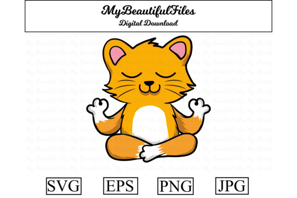 Download Yoga Cat Cartoon - Cat Collection