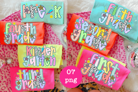 Download Preppy Doodle Back to School Bundle Png - Png Collection