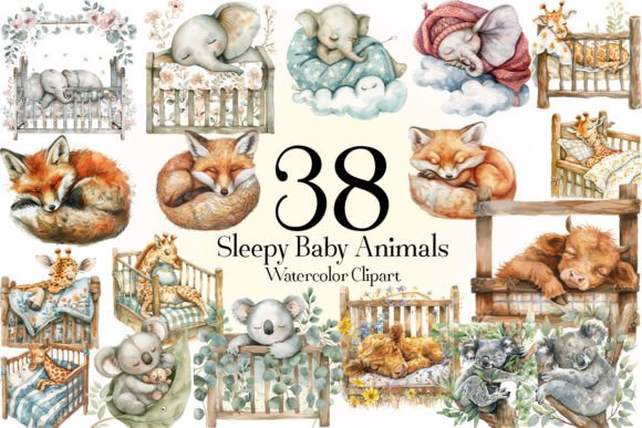 Download Sleeping Baby Animals PNG - Png Collection