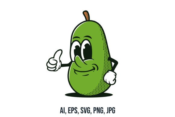 Download Avocado Vector Mascot Design - Avocado vector Collection