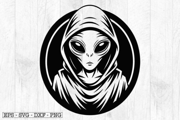 Download Alien SVG File for T-Shirt Design - Alien svg Collection