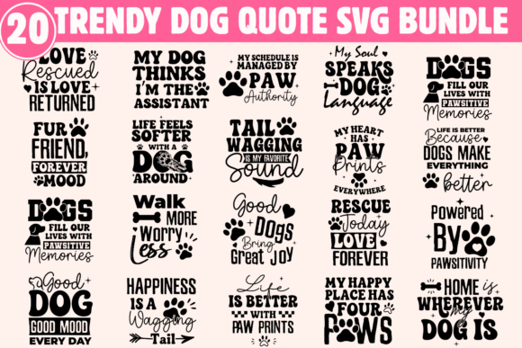 Download Funny Dog Saying Png Bundle, Dog Quote - Png Collection