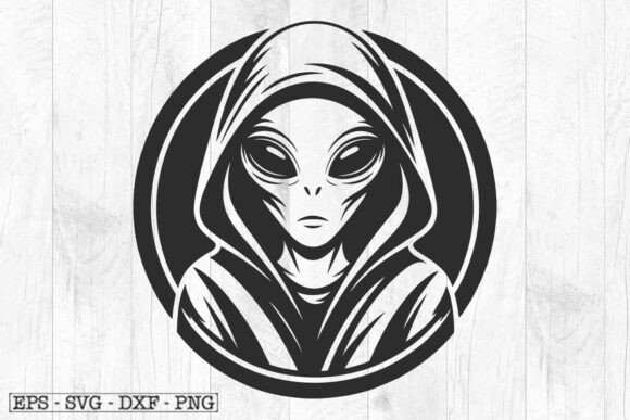 Download Alien SVG File for T-Shirt Design - Alien svg Collection