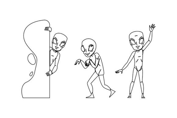 Download Space Alien Vector - Premium Bundle