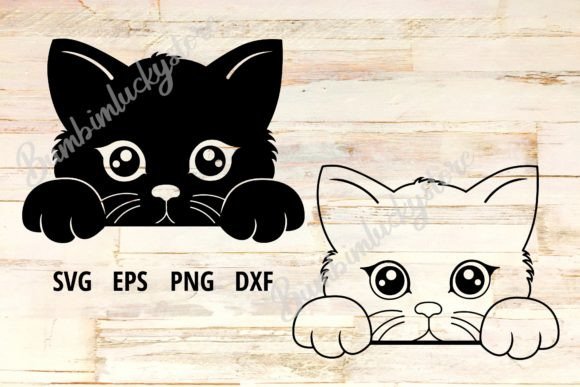 Download Peeking Cat Svg - Cat Collection
