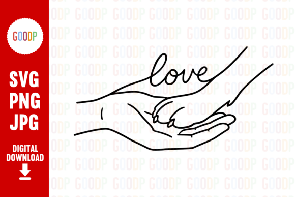 Download Dog Paw and Hand Love Line Art PNG - Png Collection