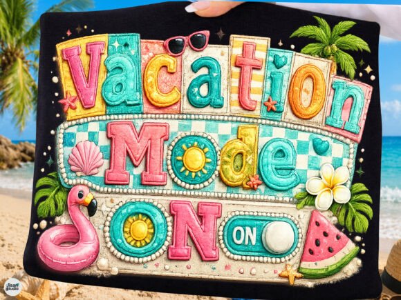 Download Vacation Mode on Cute Summer PNG File - Cat Collection